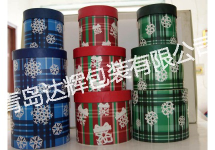 圣誕禮盒類(lèi)紙罐